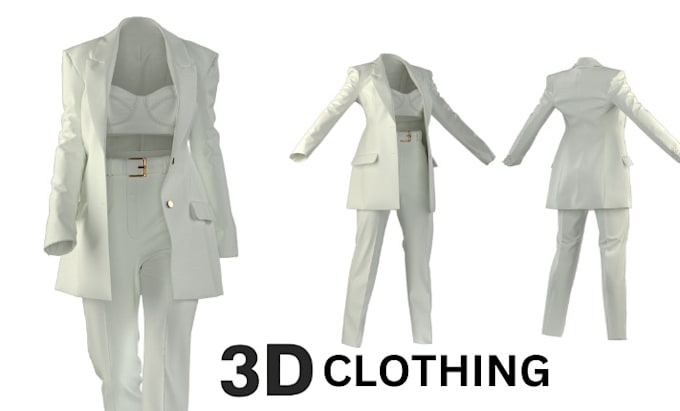 Gig Preview - Do 3d clothing for your product, clo3d clothing, fashion designing