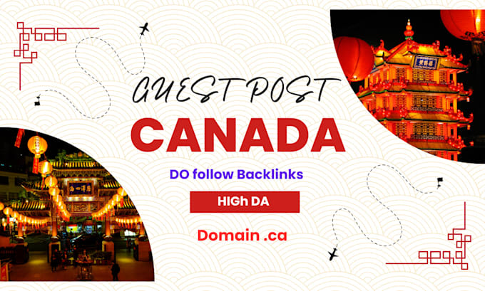 Gig Preview - Do guest posts in canada and business on premium websites dofollow backlinks SEO