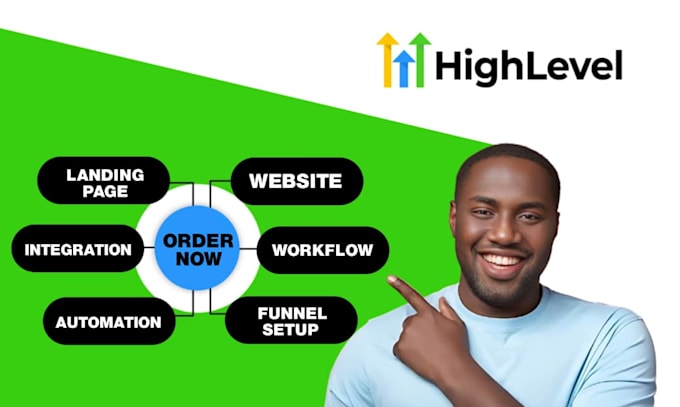 Gig Preview - Build highlevel gohighlevel sales funnel go high level  gohighlevel website ghl