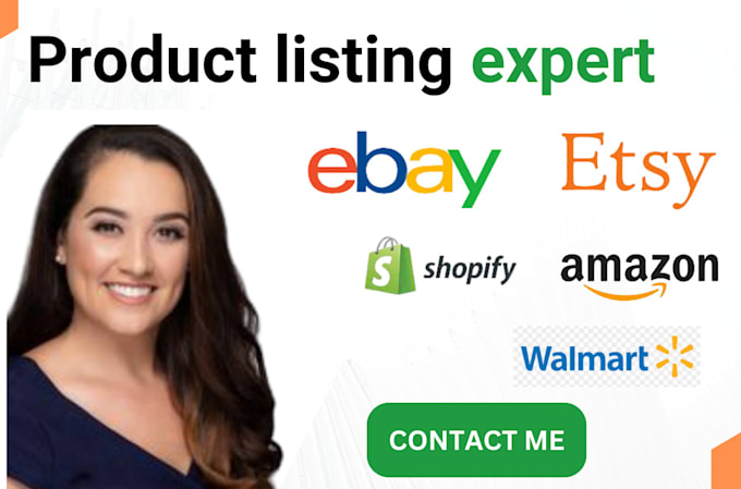 Gig Preview - List products on ebay, shopify, etsy, amazon, bulk product lister