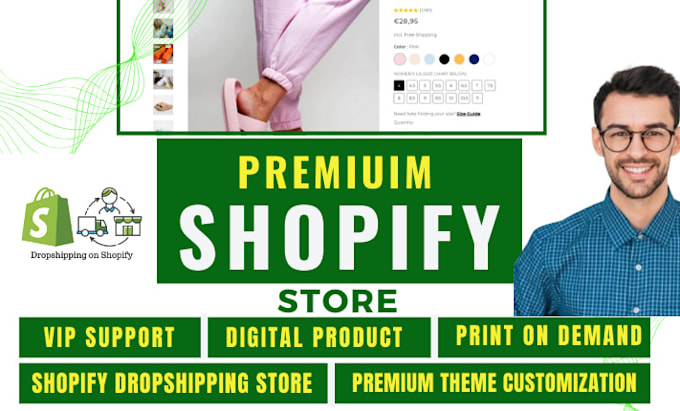 Gig Preview - Redesign shopify website redesign shopify website design