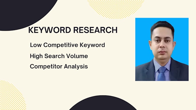 Gig Preview - Provide advance SEO keyword research and competitor analysis