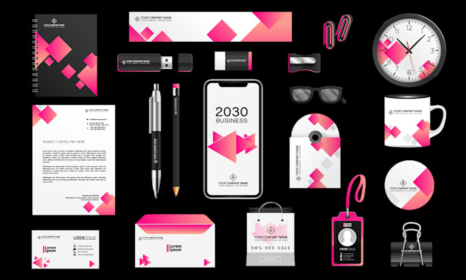 Bestseller - professional logo and complete branding kit design