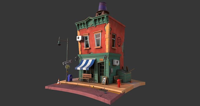 Gig Preview - Do stylized 3d models for your game assets