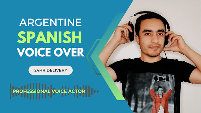 Gig Preview - Be the professional voice you need in spanish