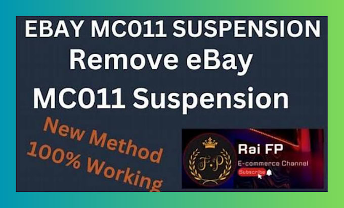 Gig Preview - Unlock your ebay remove mc011 reinstatement, overcome mc113 suspension