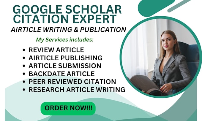 Gig Preview - Write and publish your research in top scopus and google scholar indexed journal