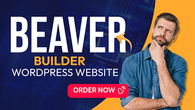 Gig Preview - Build beaver builder powered SEO optimized wordpress website for your brand