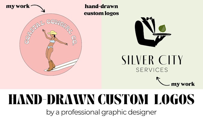 Gig Preview - Design a custom logo for you