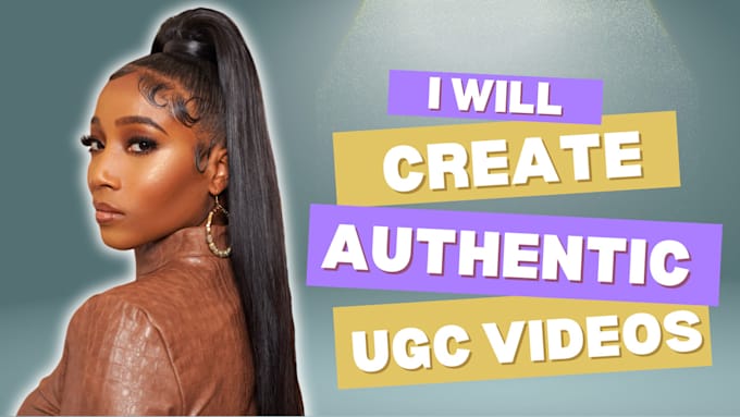 Gig Preview - Create ugc video content for tiktok, ig reels, and ads