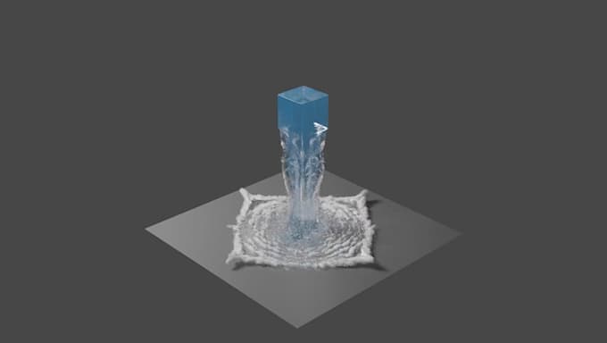 Gig Preview - 3d fluid vfx 3d water simulation 3d product animation 3d water product vfx cgi