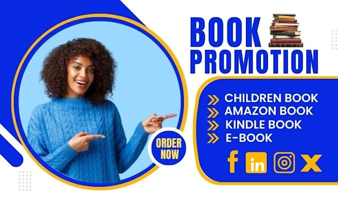 Gig Preview - Do book promotion children book promotion ebook marketing kindle vella wattpad