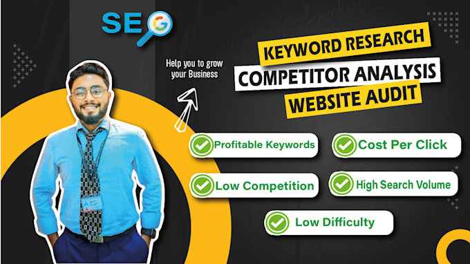 Gig Preview - Research profitable keywords and competitor analysis