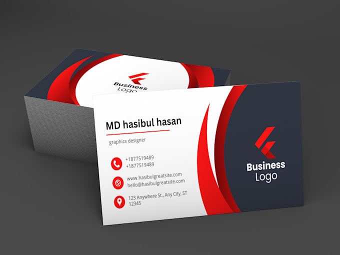 Gig Preview - Professional business card design for your brand