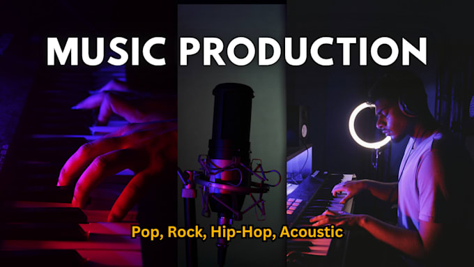 Gig Preview - Produce pop, hip hop, trap, indie, acoustic songs