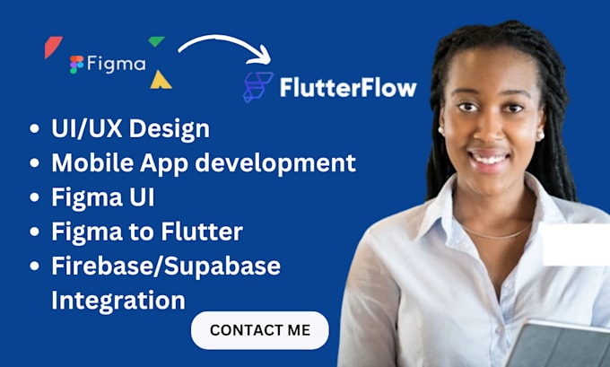 Gig Preview - Convert figma ui adobe xd to flutter flow design app for android ios zapier