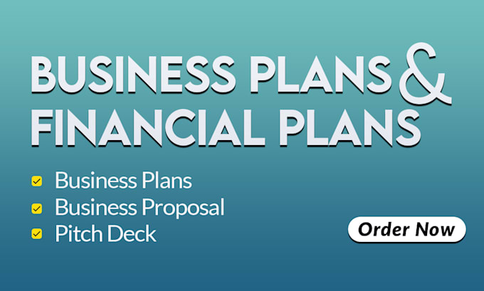 Gig Preview - Write business plan for non profit