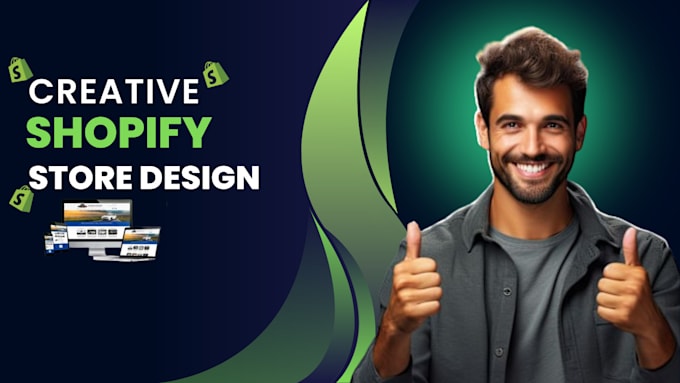 Gig Preview - Design a high converting custom shopify store for your business