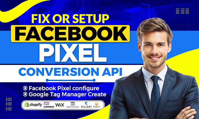 Gig Preview - Fix and setup facebook pixel conversion API, ga4 server side tracking via GTM