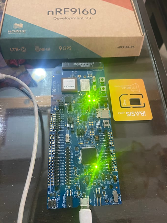 Gig Preview - Develop firmware for nrf91, nrf70 and other nordic mcus