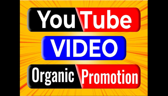 Gig Preview - Do organic youtube video promotion for channel growth