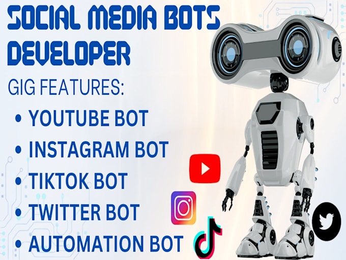 Bestseller - develop automation bot livestreaming bot kick bot youtube bot twitch bot