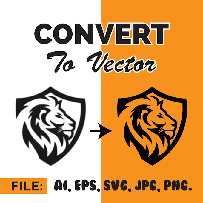 Gig Preview - Do vector tracing or convert to vector