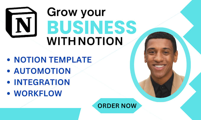 Gig Preview - Transform your ideas into a streamlined notion workflow expert design and auto