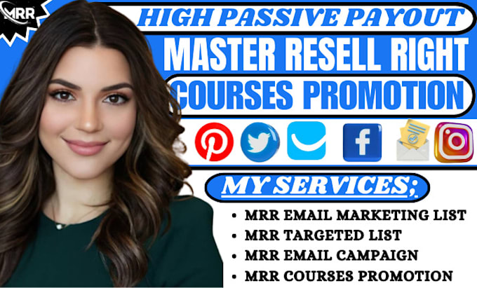 Gig Preview - Setup an automated email marketing funnel master resell rights courses promotion