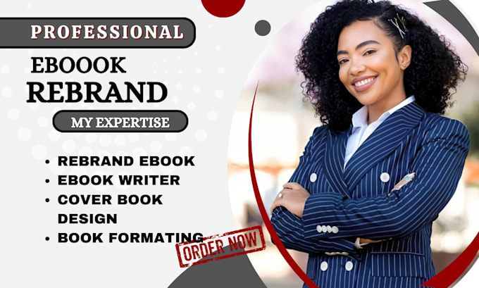 Gig Preview - Rebrand ebook, course content, coursework mini course ebook rebrand ebook design