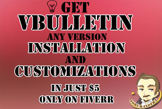 Gig Preview - Install vbulletin forum and customize it perfectly