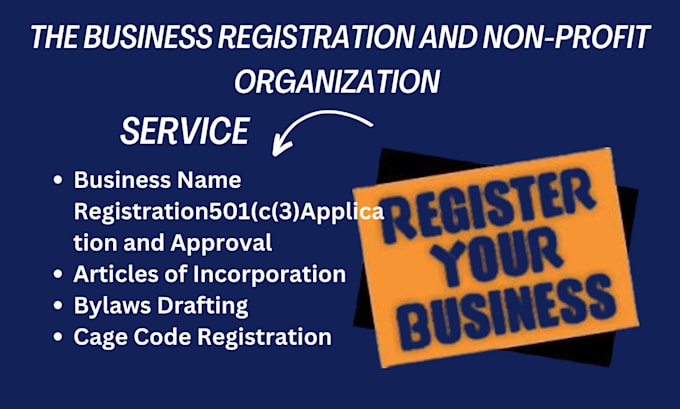 Bestseller - setup business registration ein number 501c5 cage code