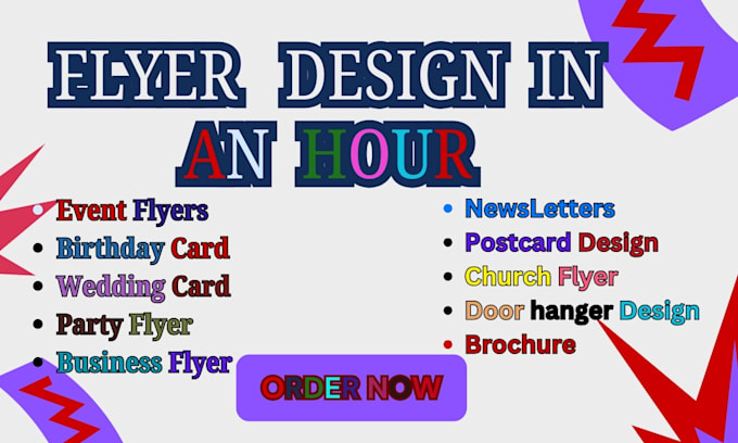 Gig Preview - Flyer design business flyer design a5 flyer design canva flyer design in 24hrs