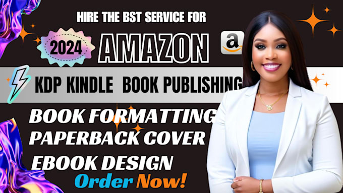 Gig Preview - Do complete kdp book publishing  book formatting for amazon kdp self publishing