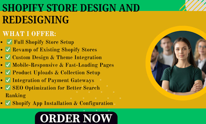 Bestseller - setup revamp design or redesign your shopify website to boost sales