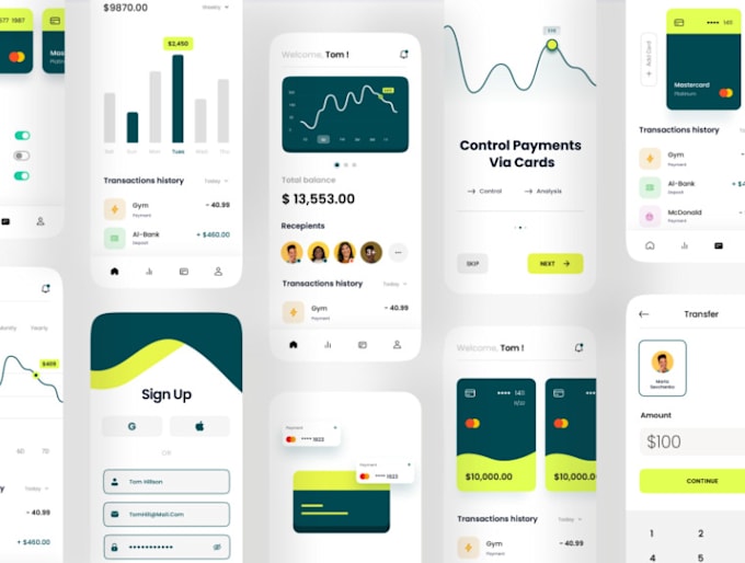 Gig Preview - Build fintech mobile app, wallet app, payment, neobank application development