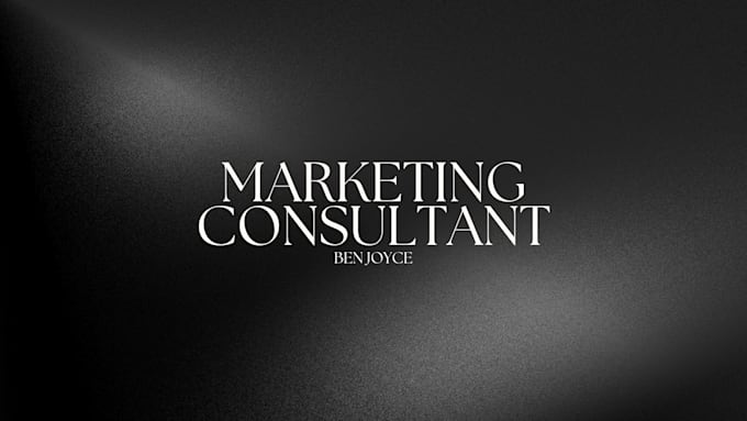 Gig Preview - Be your ecommerce and marketing consultant