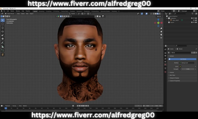 Gig Preview - Create your personalized face, skin gta 5 fivem