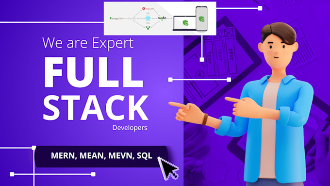 Bestseller - be your go to dev for custom web development using mern mevn mean sql