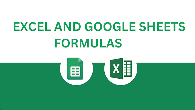 Gig Preview - Create formulas and functions in excel or google sheets