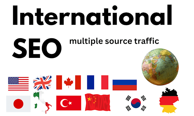 Bestseller - international seo for websites to get you multiple source traffic