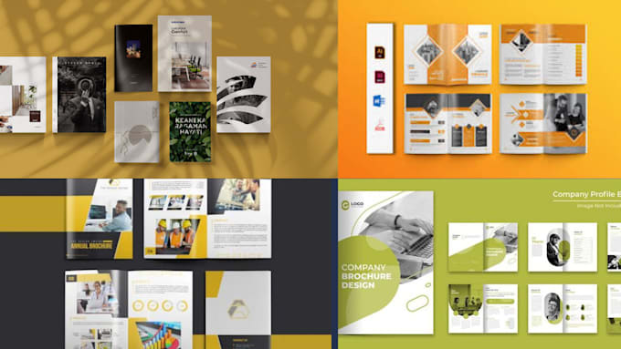 Gig Preview - Do company profile, brochure, annual report and employee handbook