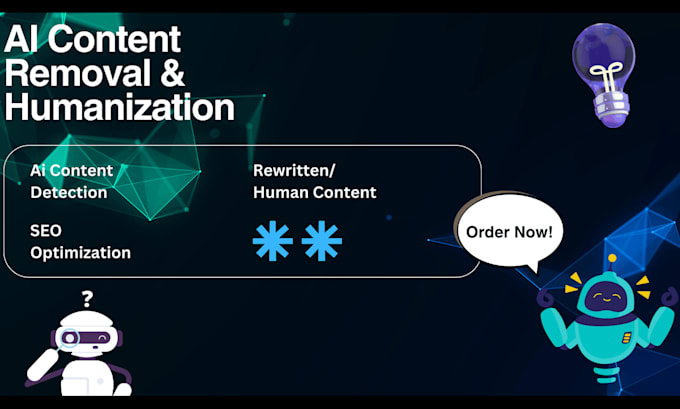 Gig Preview - Remove ai plagirism and humanize your content or article