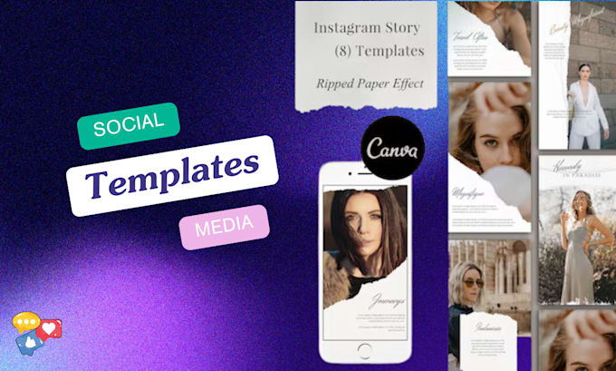 Gig Preview - Create editable canva templates and social media post designs for your brand