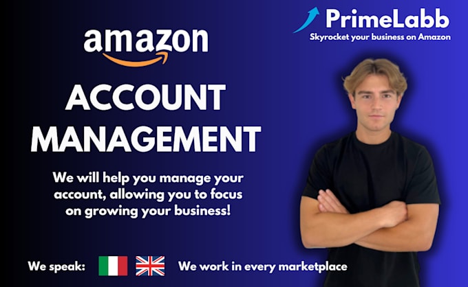 Gig Preview - Be your expert amazon account manager