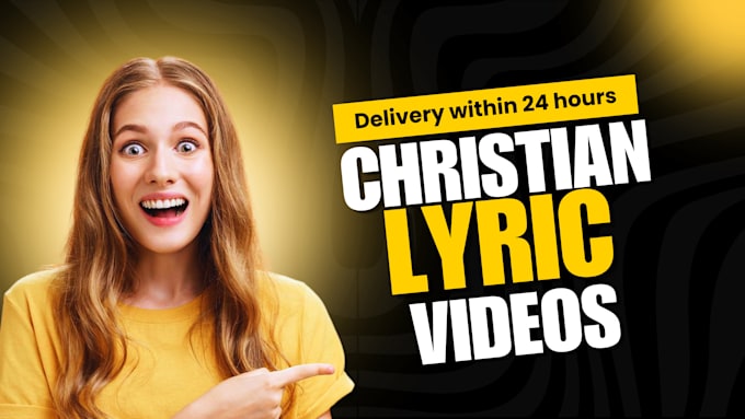 Gig Preview - Make your christian lyric videos for your gospel music