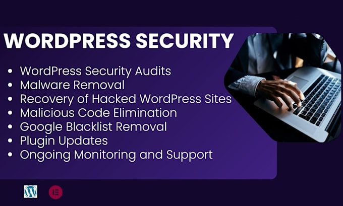 Gig Preview - Wordpress security malware removal of hacked websites