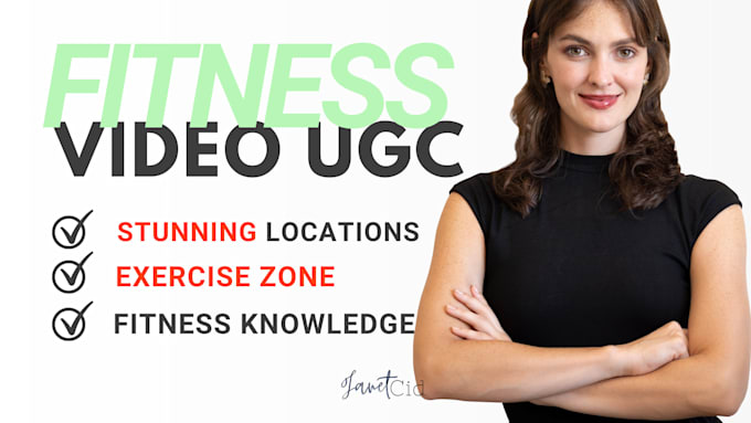 Gig Preview - Create authentic ugc for fitness, wellness and health