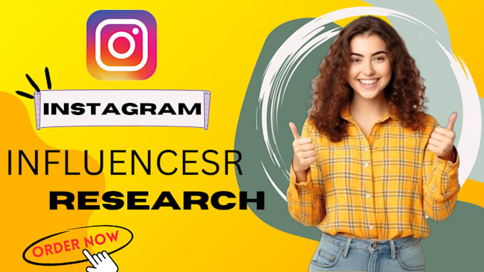 Gig Preview - Find best instagram influencer for influencer marketing