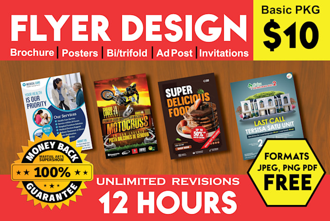 Gig Preview - Design stunning flyer, brochure, banner, leaflet, bifold, trifold, poster design